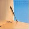 Safe Chrome plated stainless steel Cabinet Gas Springs with clevis end fitting