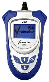 V-Contrôleur V202 de lecteur de code de VAG du V-Contrôleur V202 le PRO peut transporter l'expédition de l'outil +Free du scanner OBD2